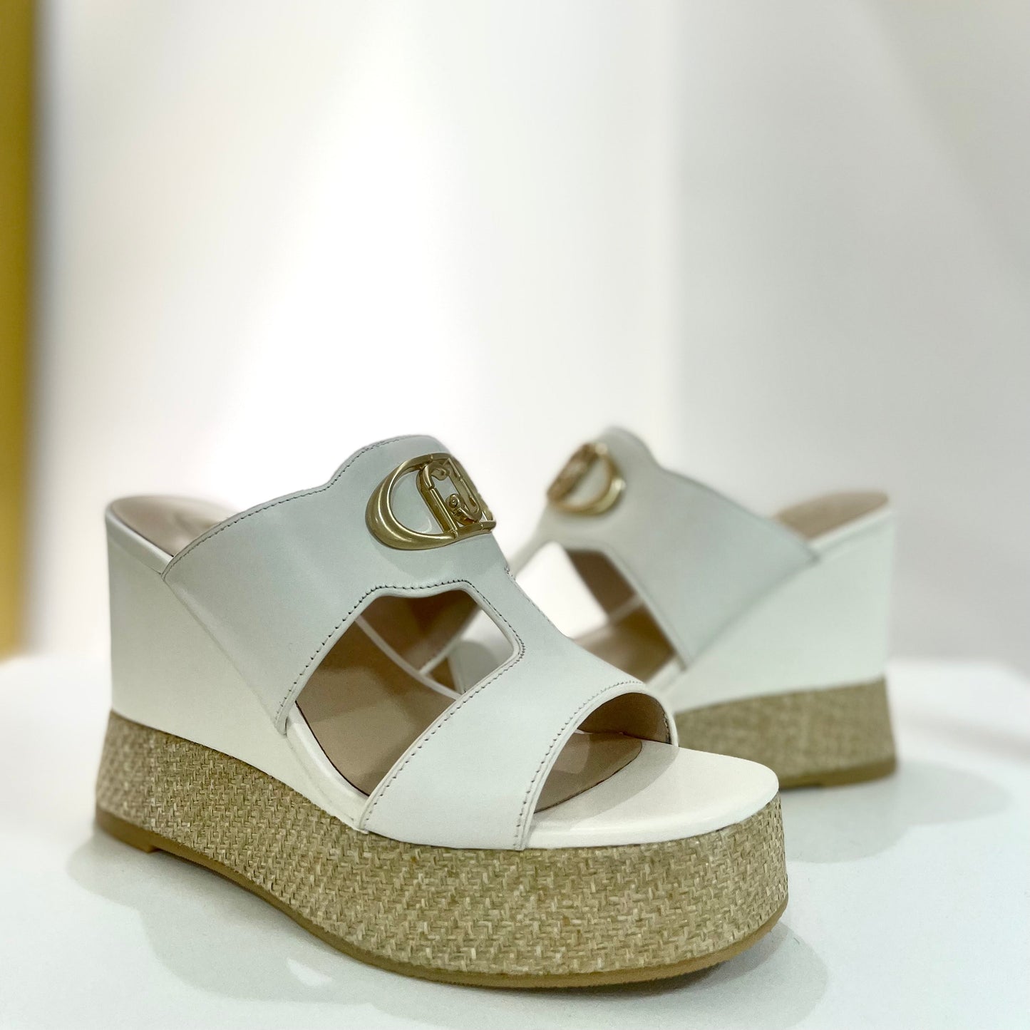 White sandal