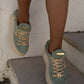 Green sneaker