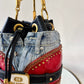 Jean bucket purse