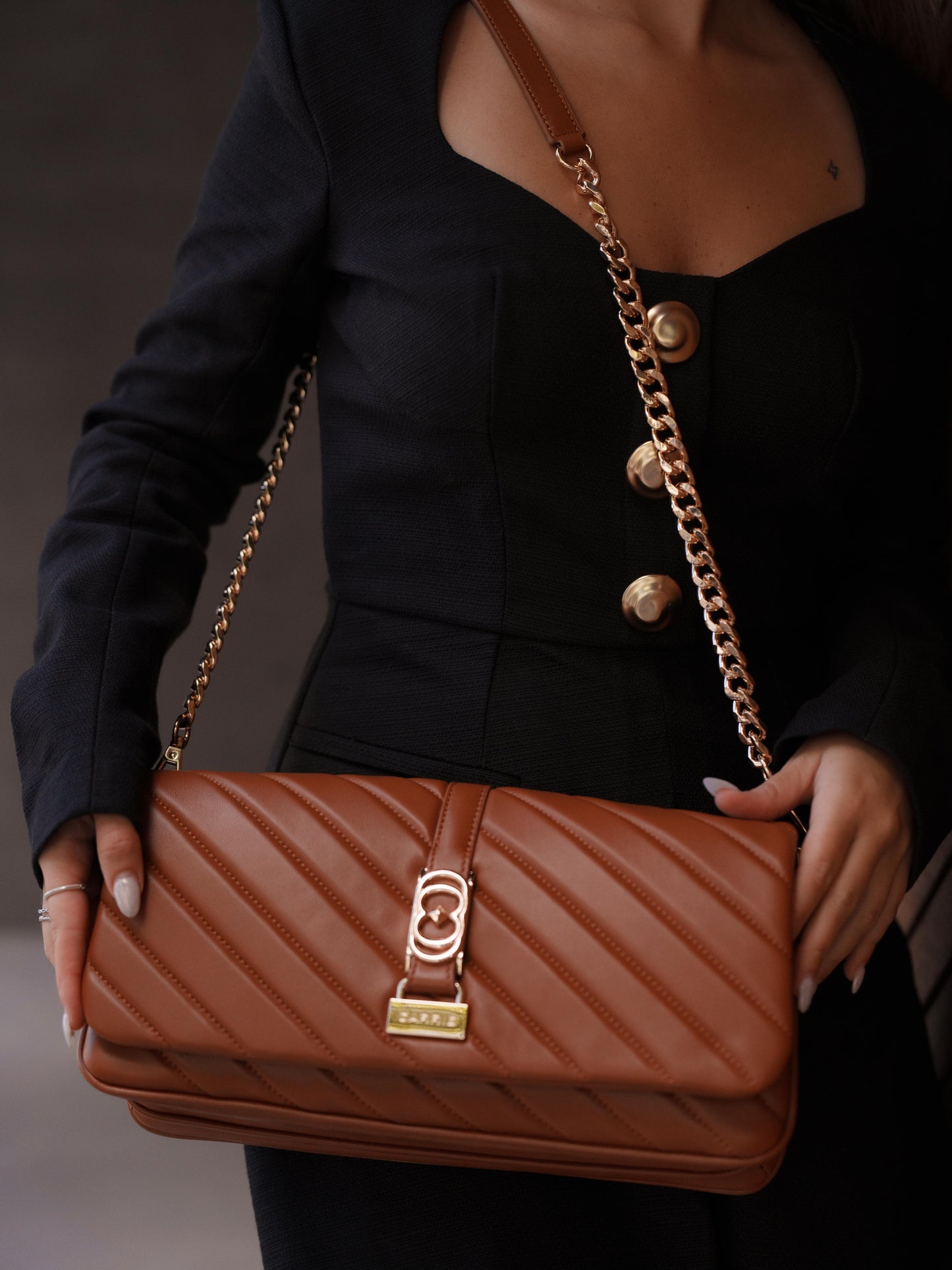 Brown purse