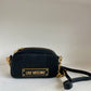 Leather black purse