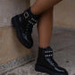 Ankle boot naplak black