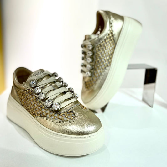 Bice gold sneaker