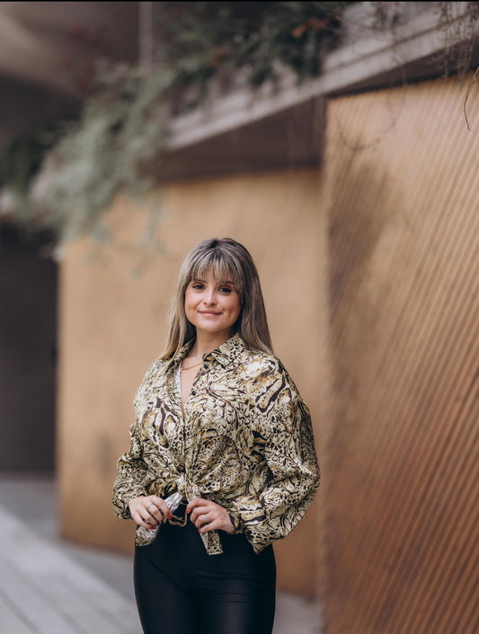 Animal print shirt