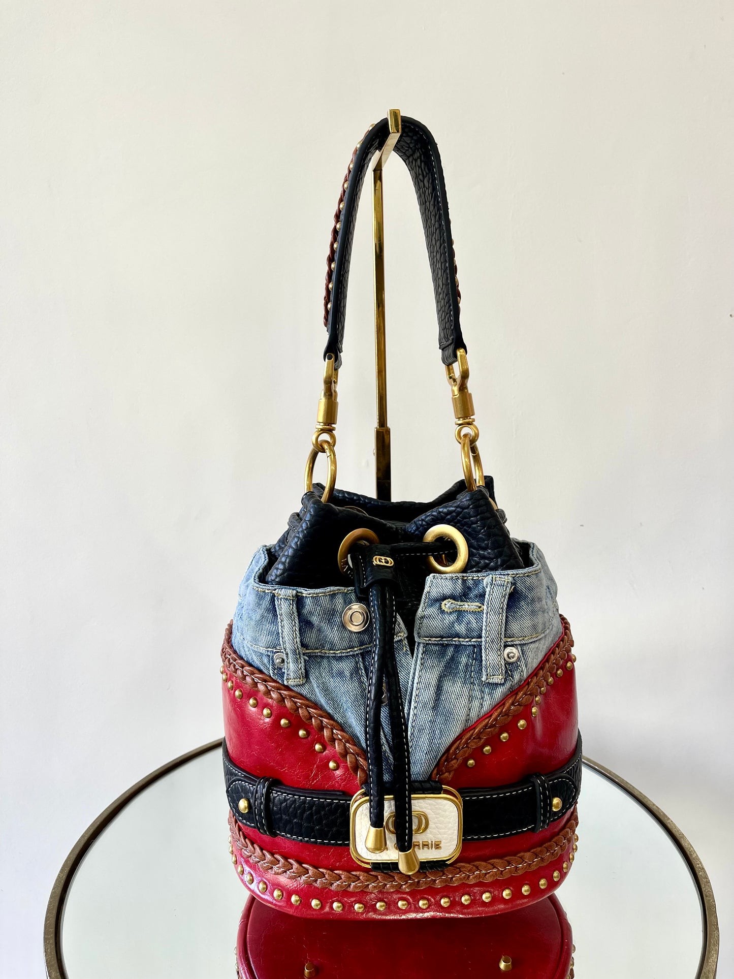 Jean bucket purse