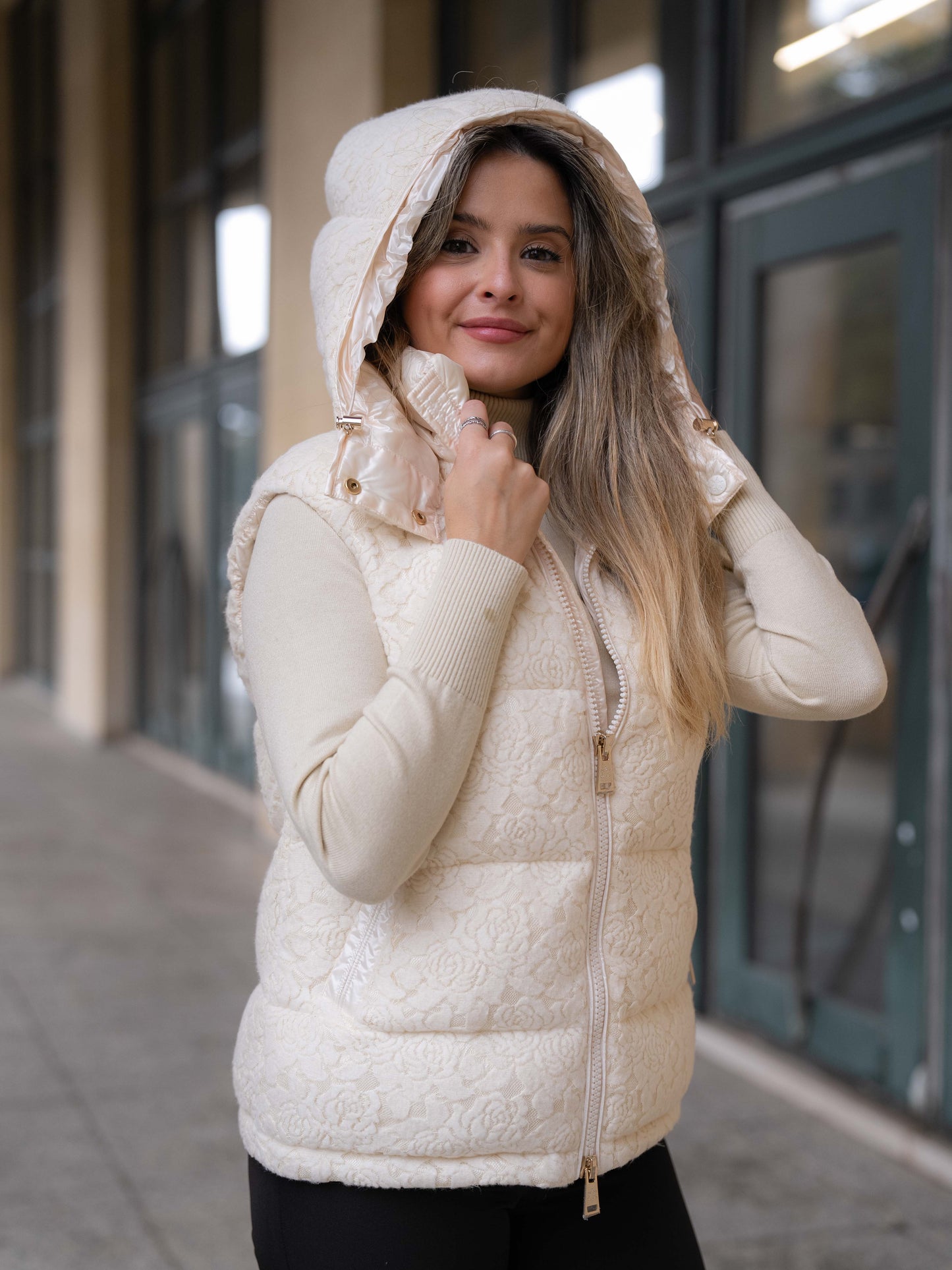 Lace vest