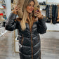 Shinning padded jacket