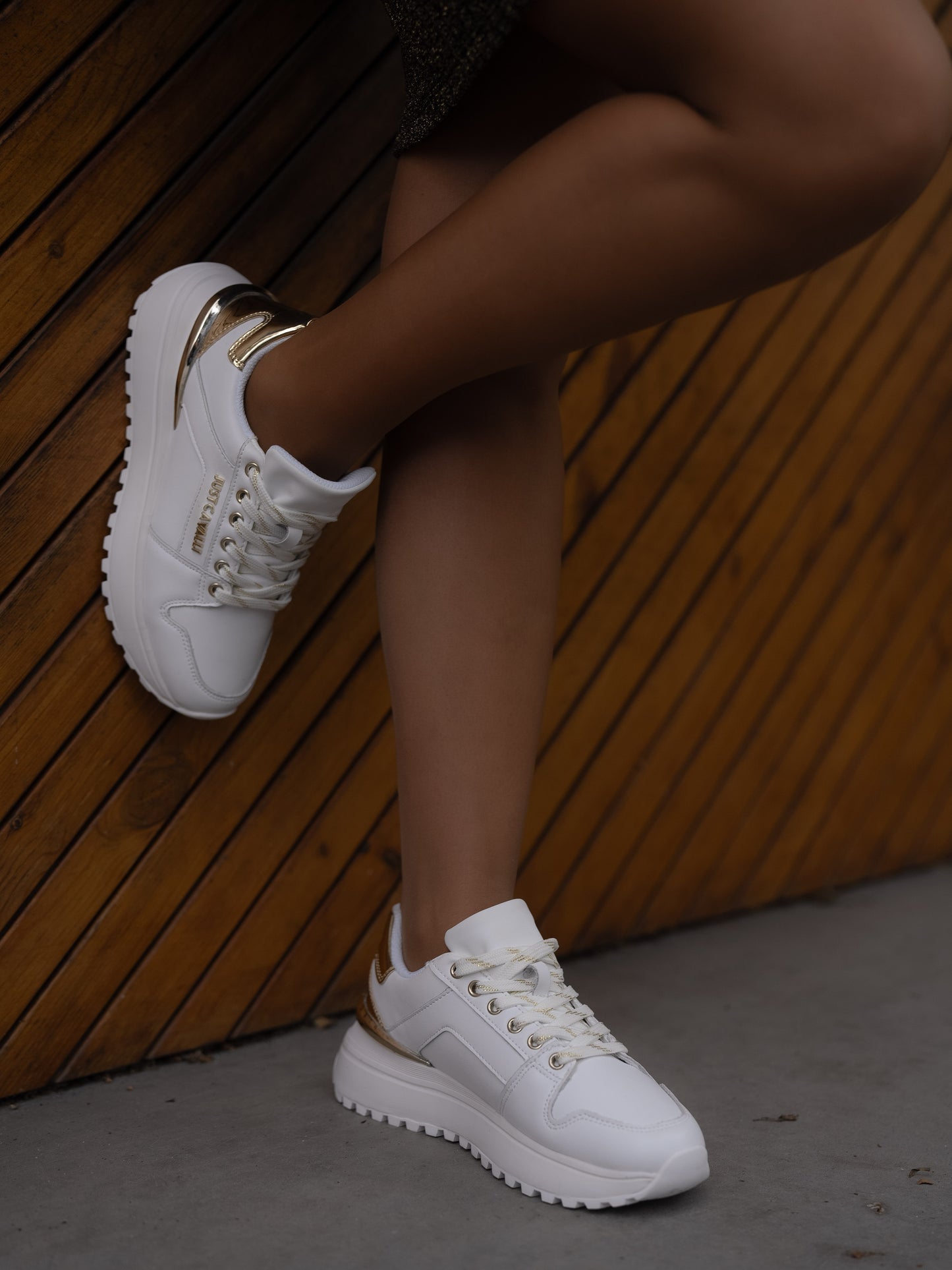 White sneaker