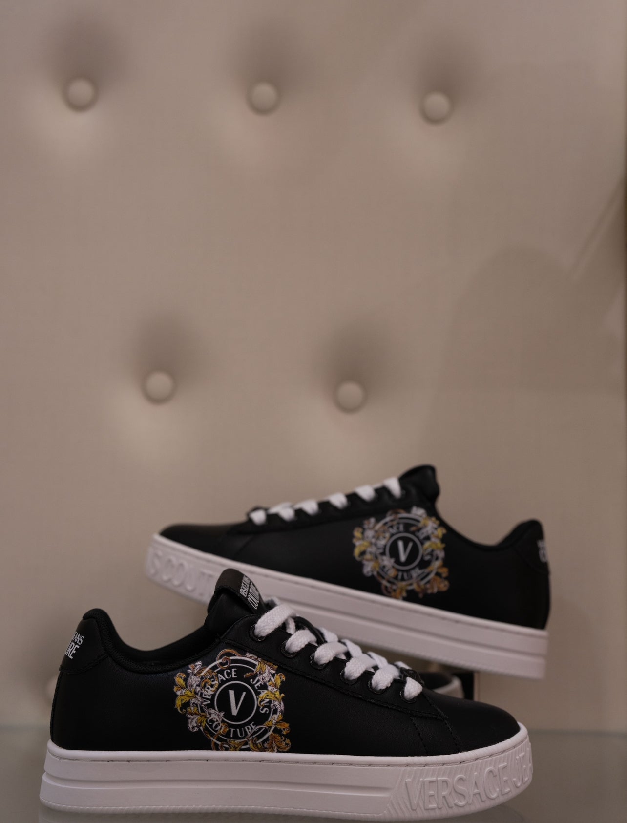 Black Versace Jeans Couture sneaker