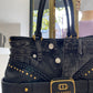 Black jeans bag