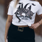 Leopard logo t-shirt