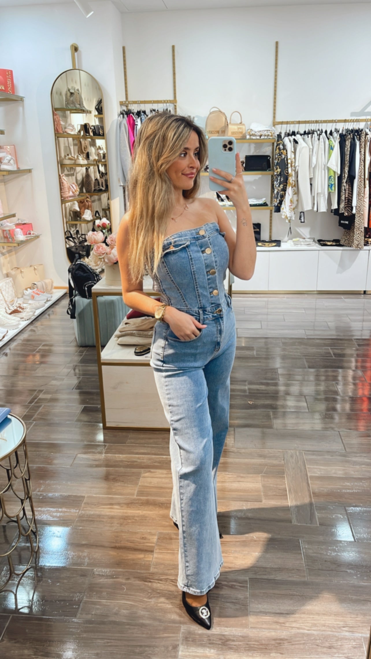 Denim Jumosuit