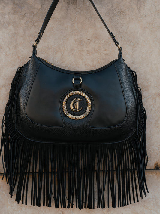 Leather black bag