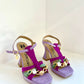 Purple sandal