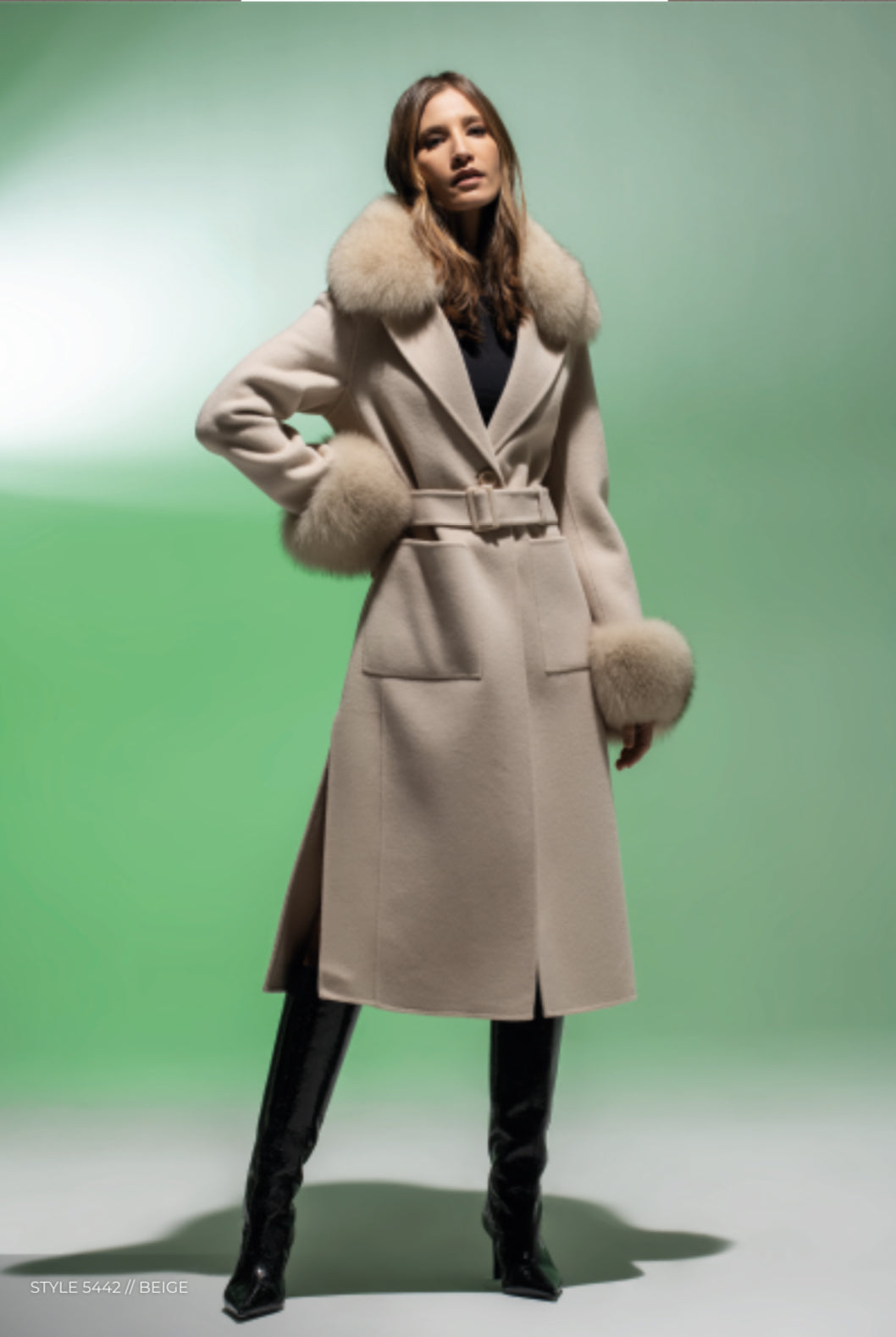 Beige coat