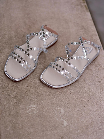 Sandal pvc transparent