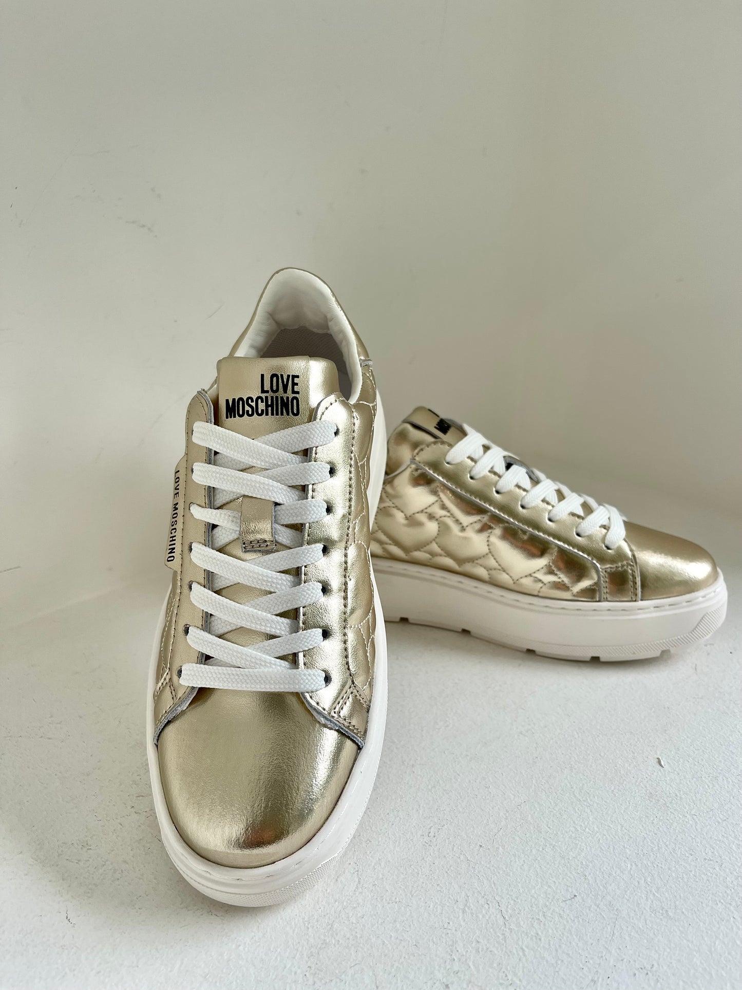 Gold sneaker