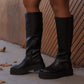 Boot double spreding black