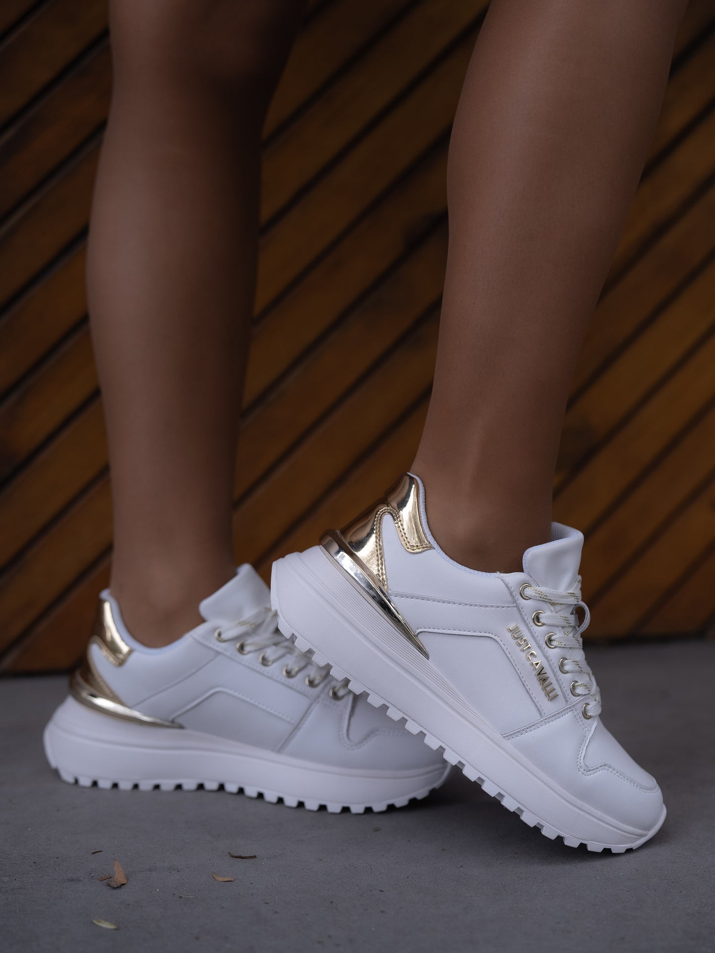 White sneaker