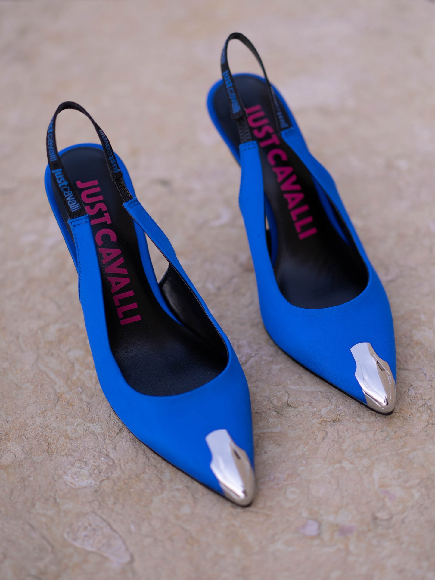 Dazzling blue shoe