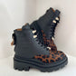 Animal print boot