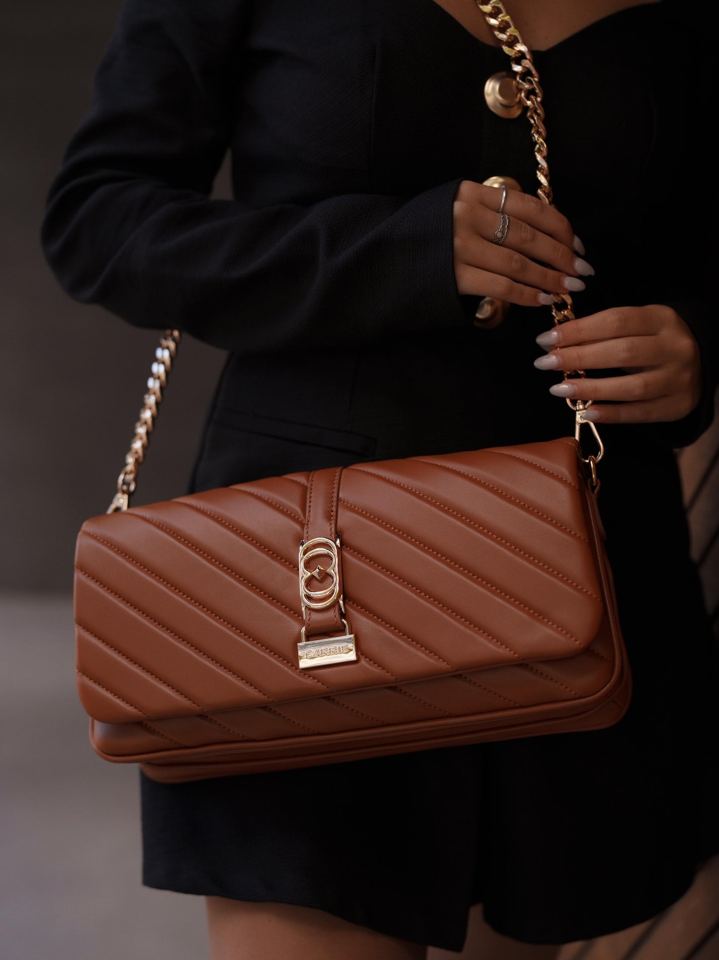 Brown purse