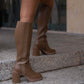 Biscotto knee boot