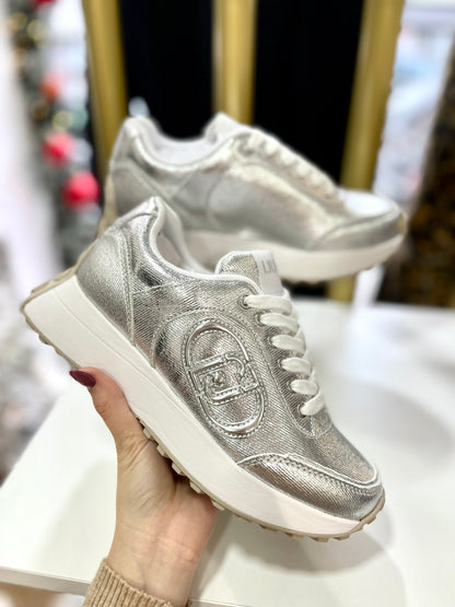 Silver sneaker