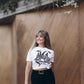 Leopard logo t-shirt