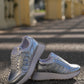 Silver sneaker