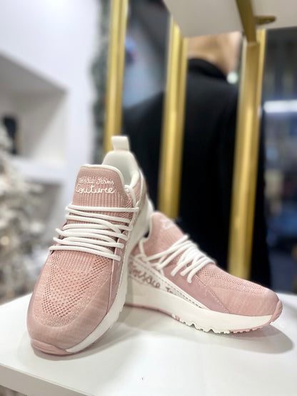 Pink sneaker