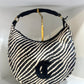 Zebra straw bag