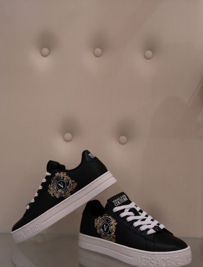 Black Versace Jeans Couture sneaker