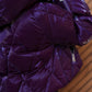 Velvet nylon coat