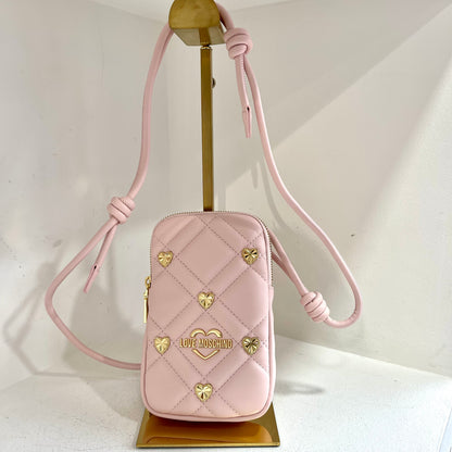 Heart phone purse