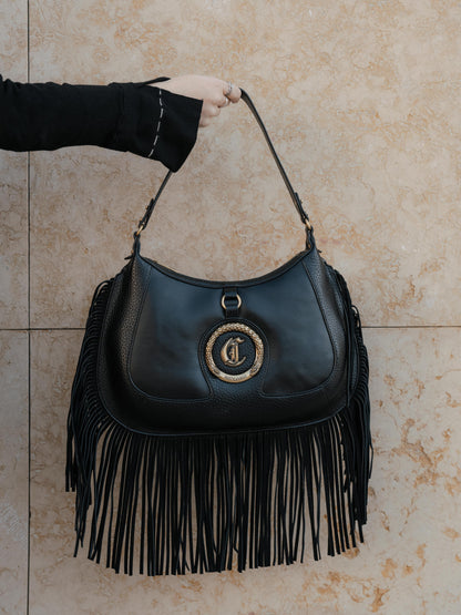 Leather black bag