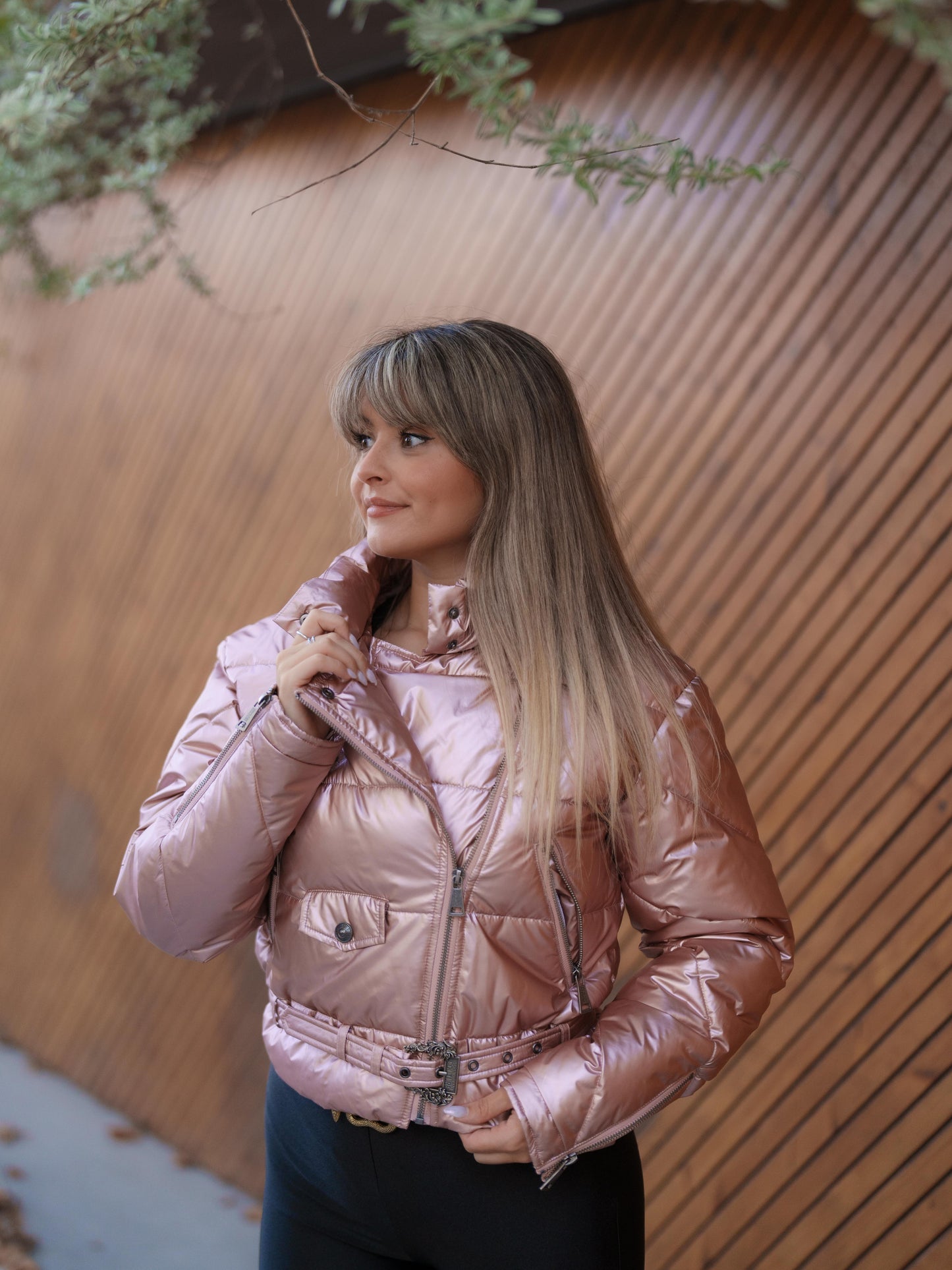 Pink coat