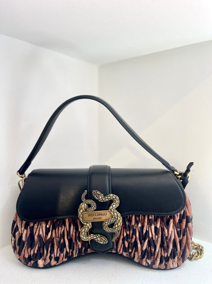 Animal print snake purse