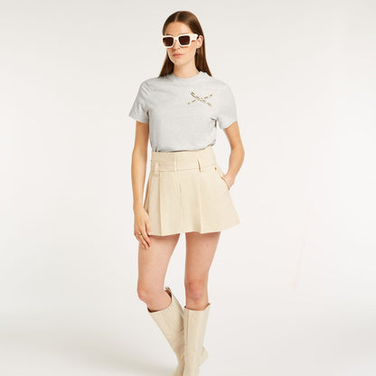 CEDER high rise regular fit skort