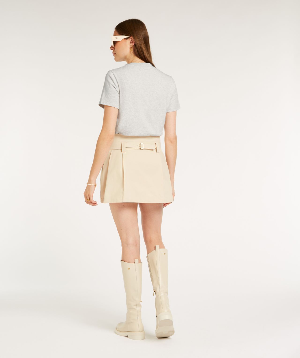 CEDER high rise regular fit skort