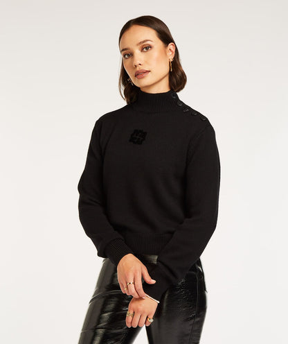 GABY regular fit sweater with wool