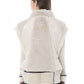 Superb vest, sleeveless jacket in faux fur