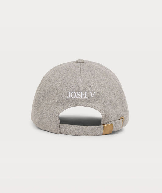 ICHEL cap with logo - grey melange