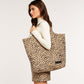 JOES shopping bag with leopard dessin - leopard