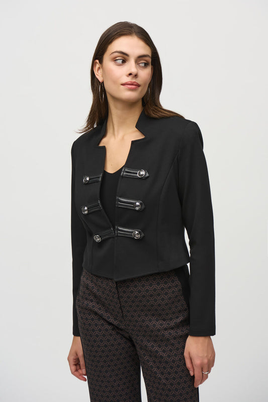 Slim Fit Waist-length Blazer