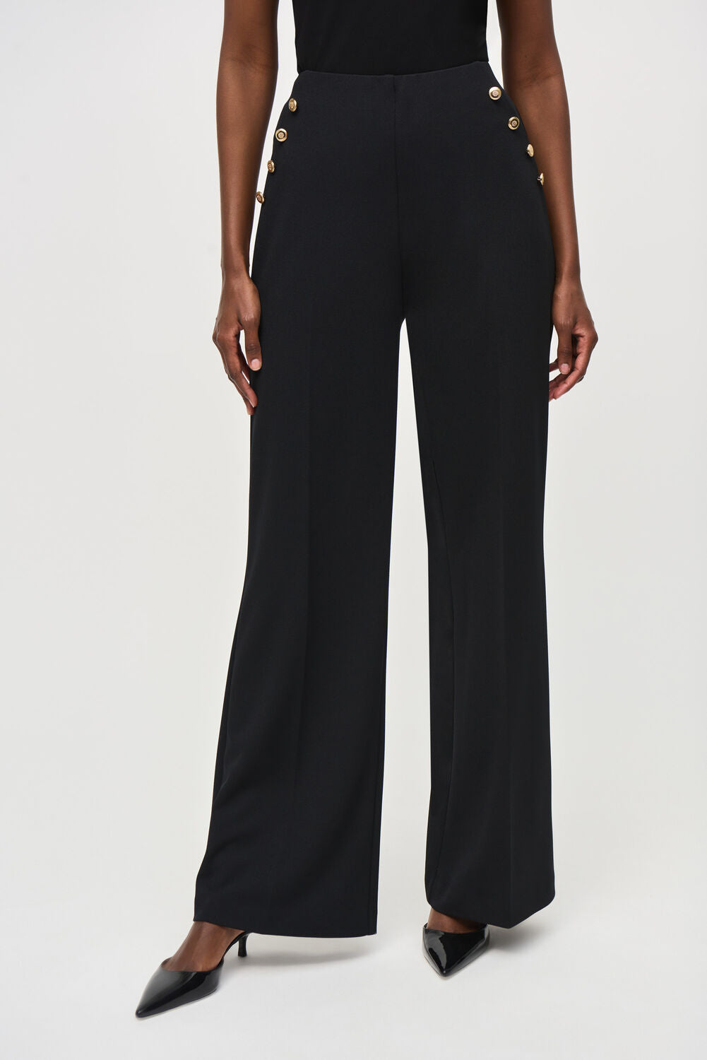 High-rise Wide-fit Trousers