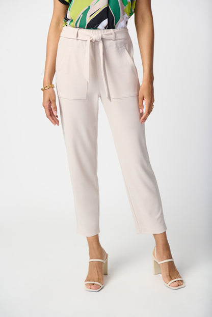 Slim Leg Tie Detail Pants