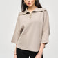 Oversized Cutaway Dolman Top