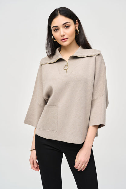 Oversized Cutaway Dolman Top