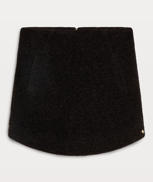 SAVANNAH mini skirt in fluffy quality